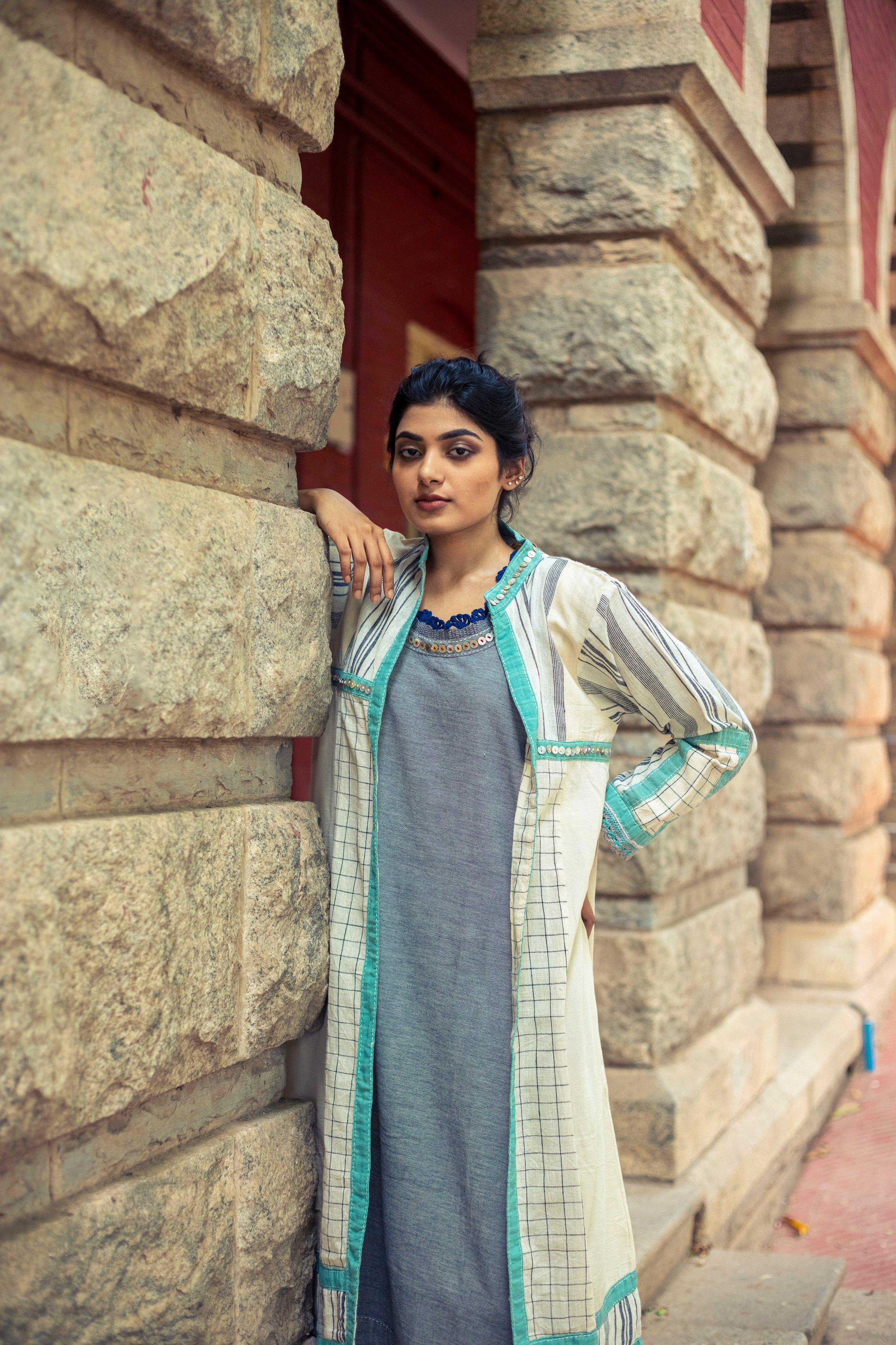 Darcy Ivory Long Jacket