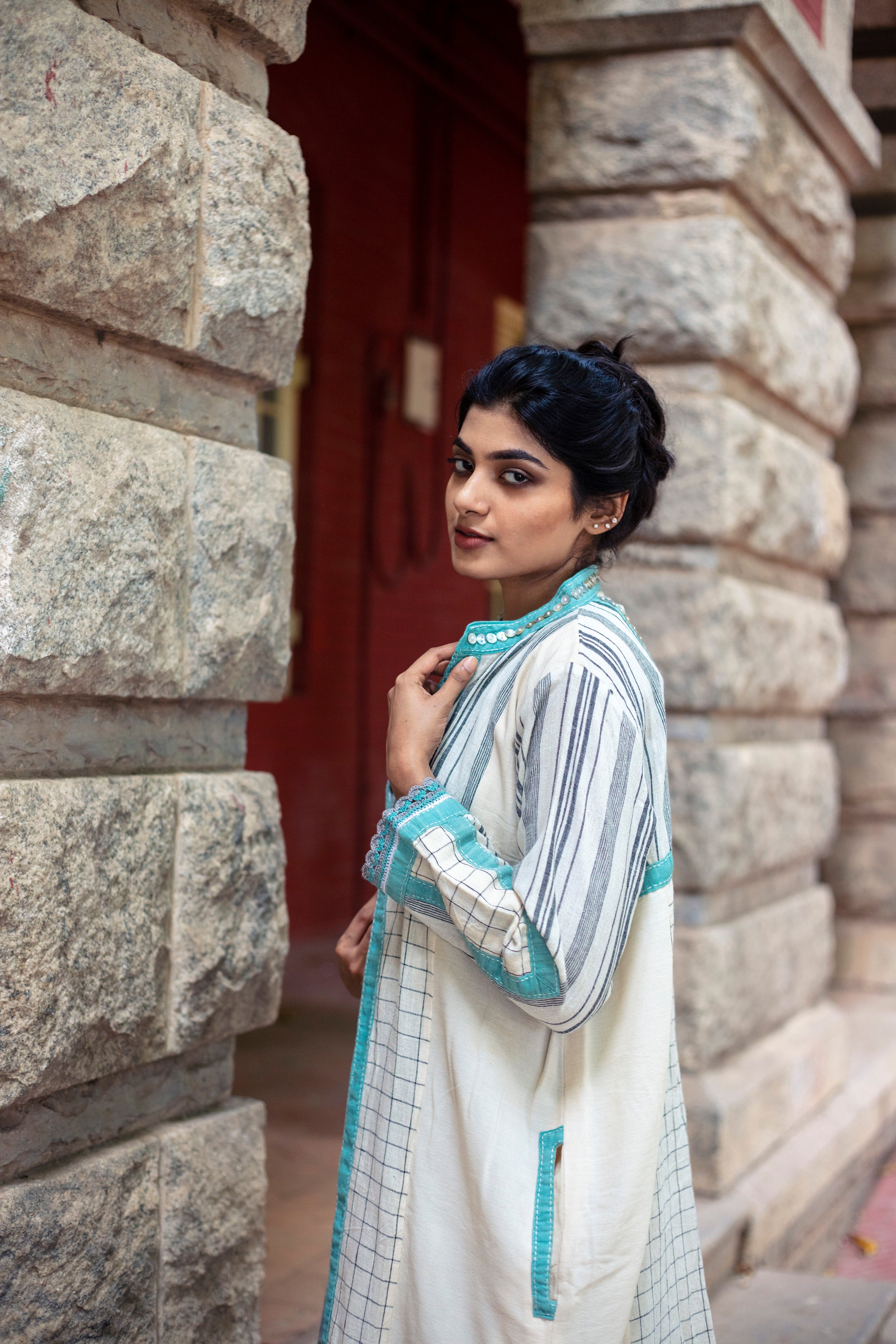 Darcy Ivory Long Jacket