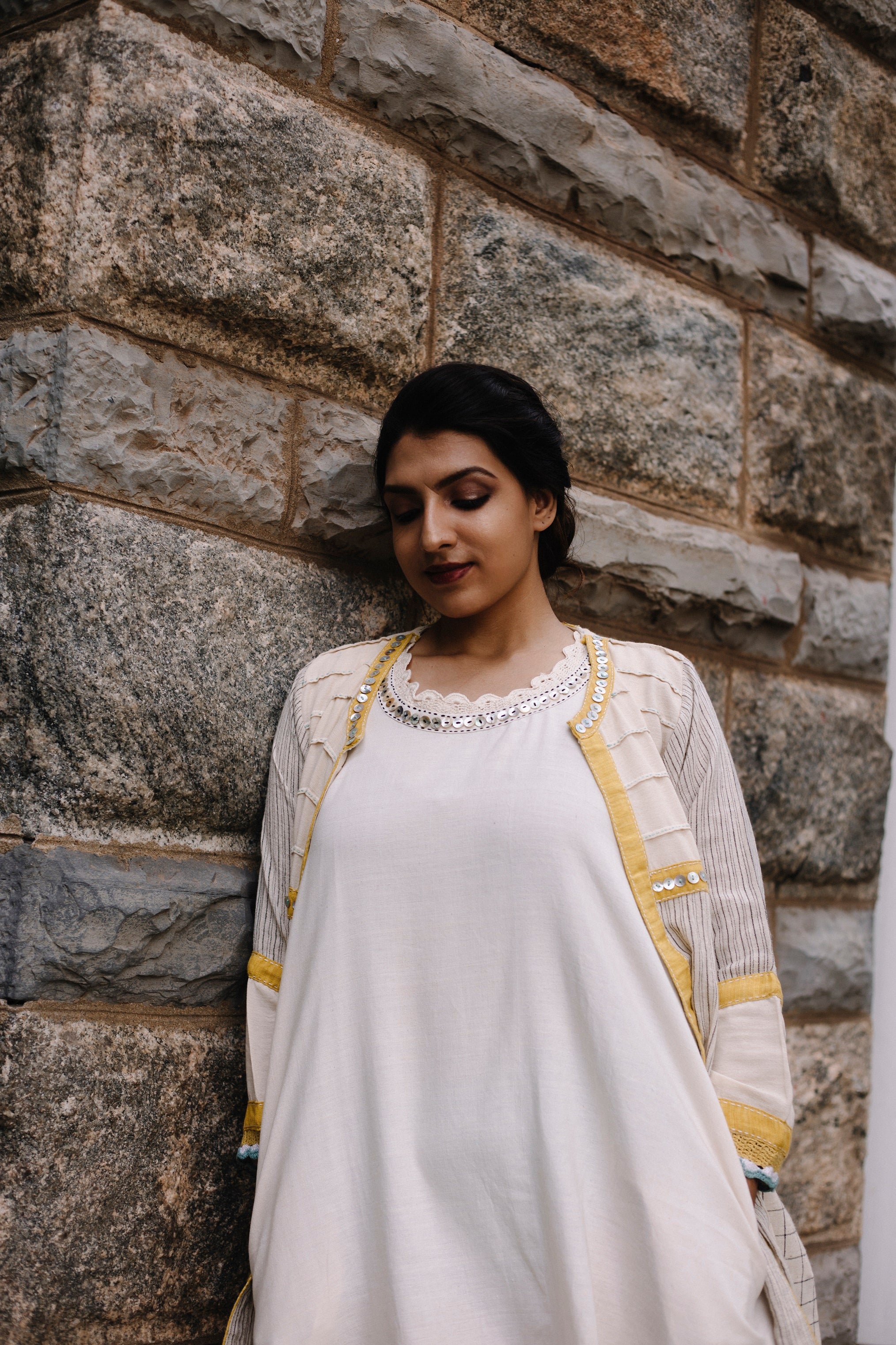 Tiara Pin Tuck Jacket