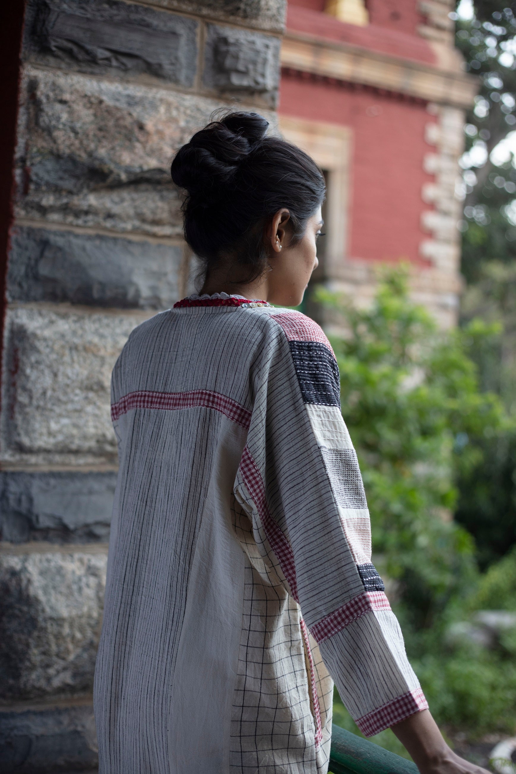 Rafe Ivory V-Neck Dress