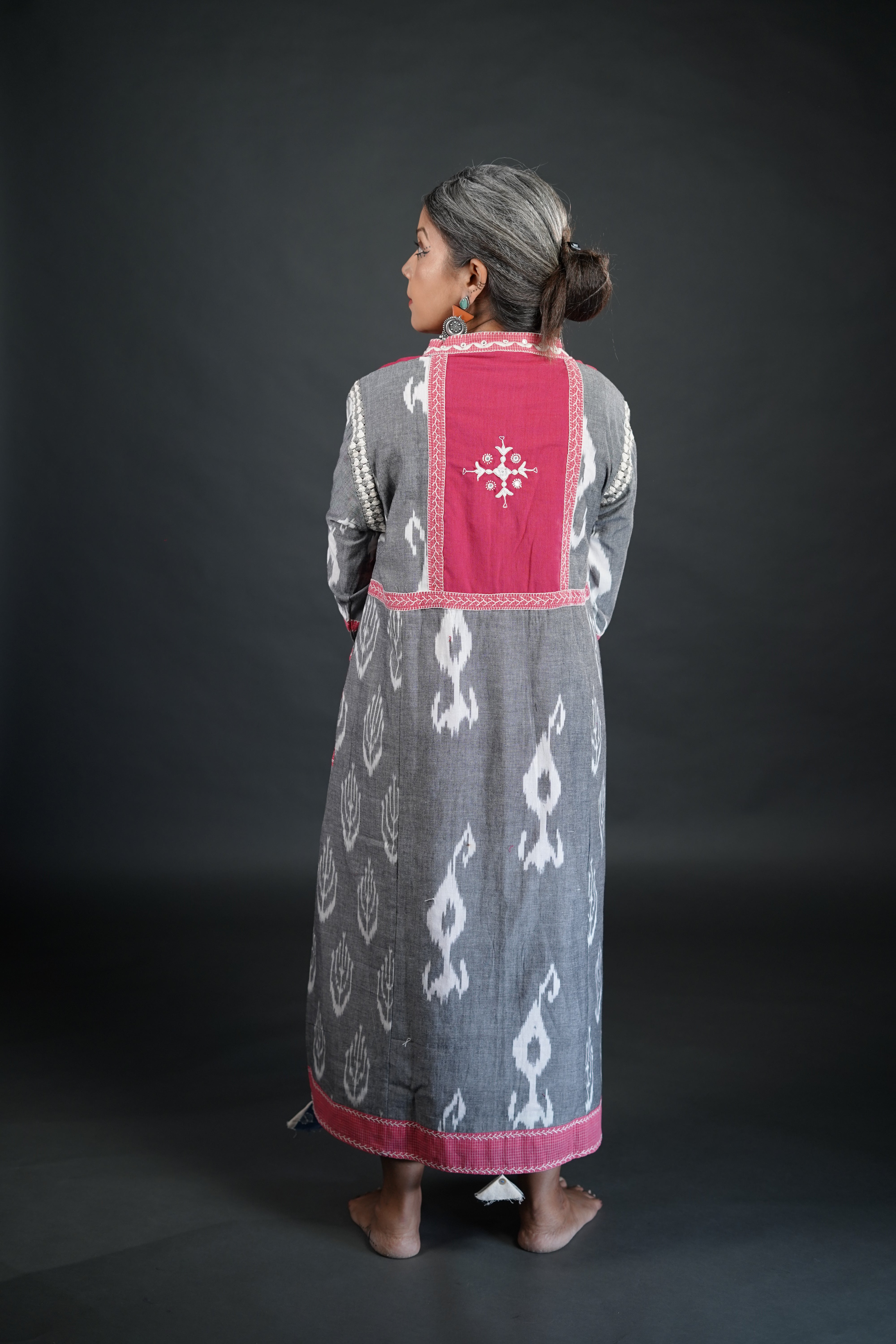 Shrishti Double Ikkat Jacket