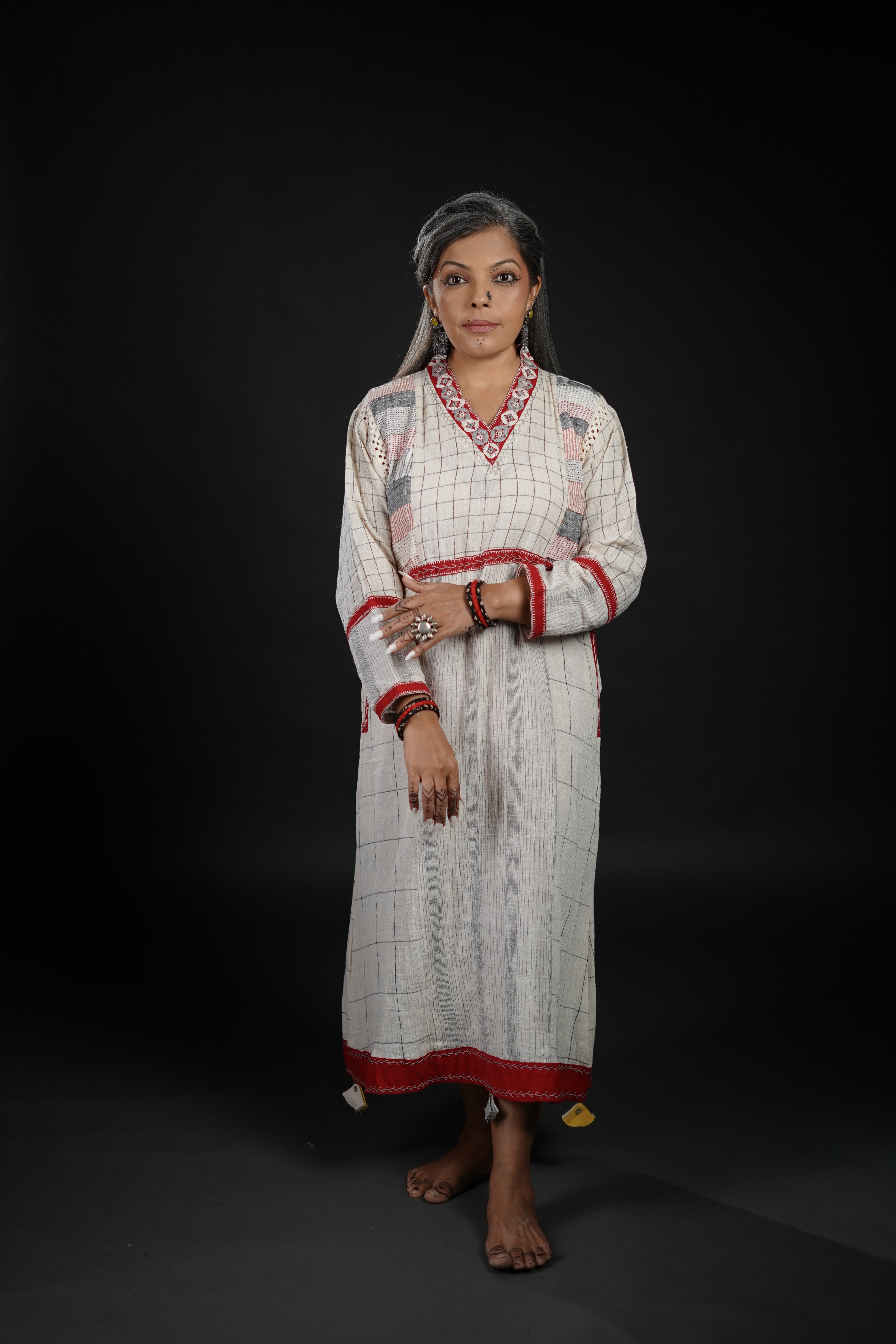 Megha Patchwork Dress