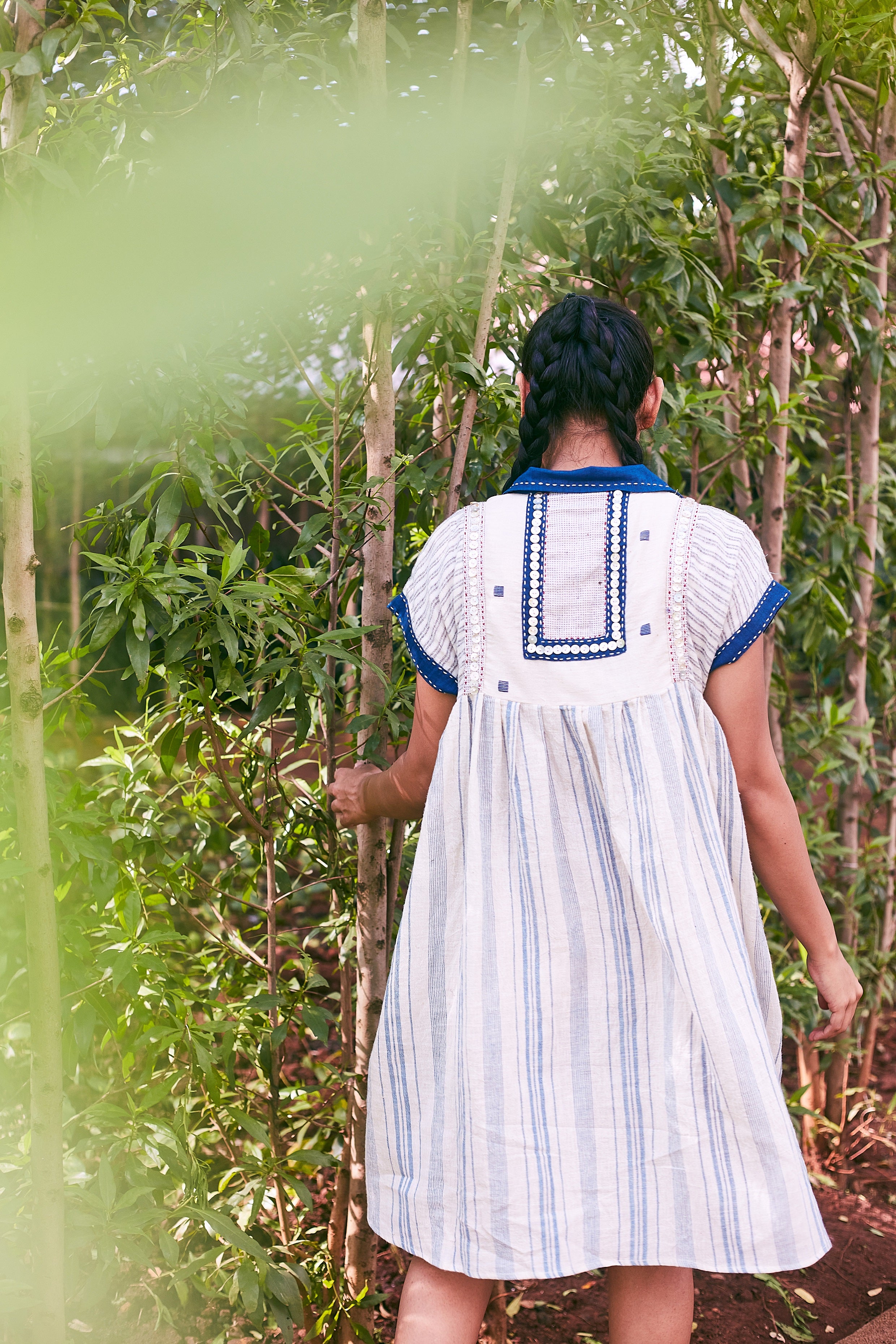 HEER | Kalamkari Design Latest New Fashion Style Cotton Digital Print Collar  Neck Kurti Dress With