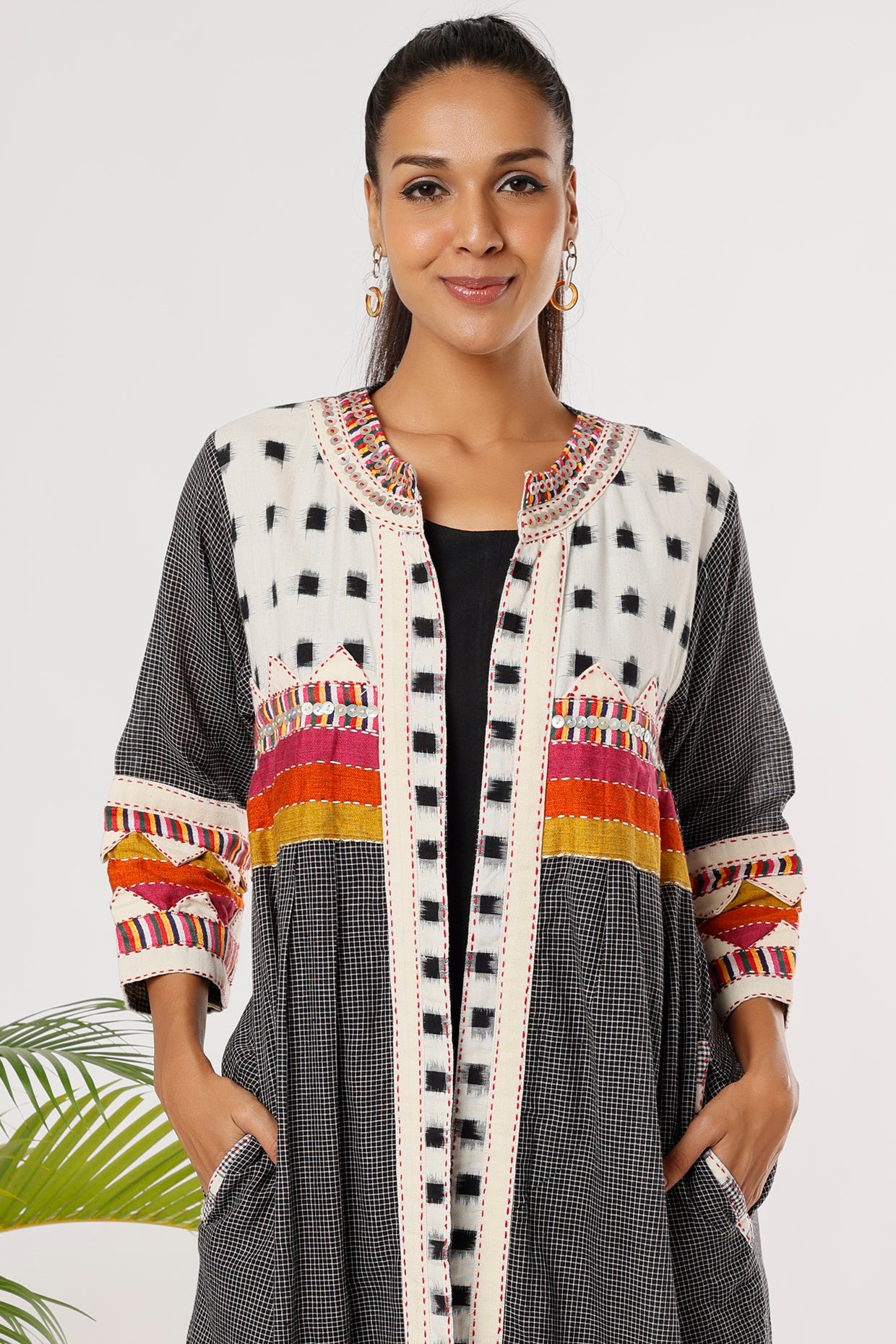 Satya Jacket - Front Detail Image