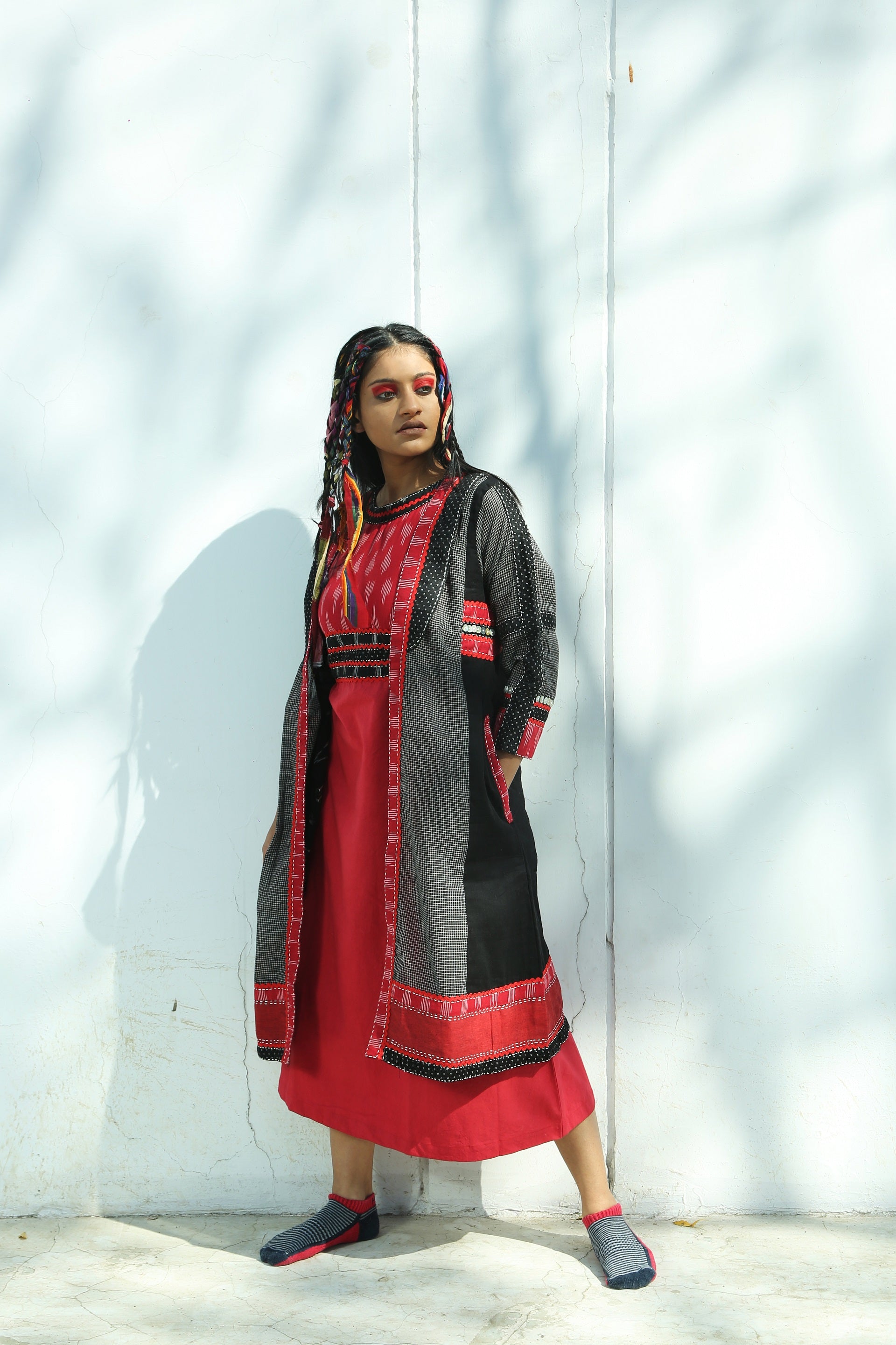 Vidya 2 Piece Jacket Set - Front Image