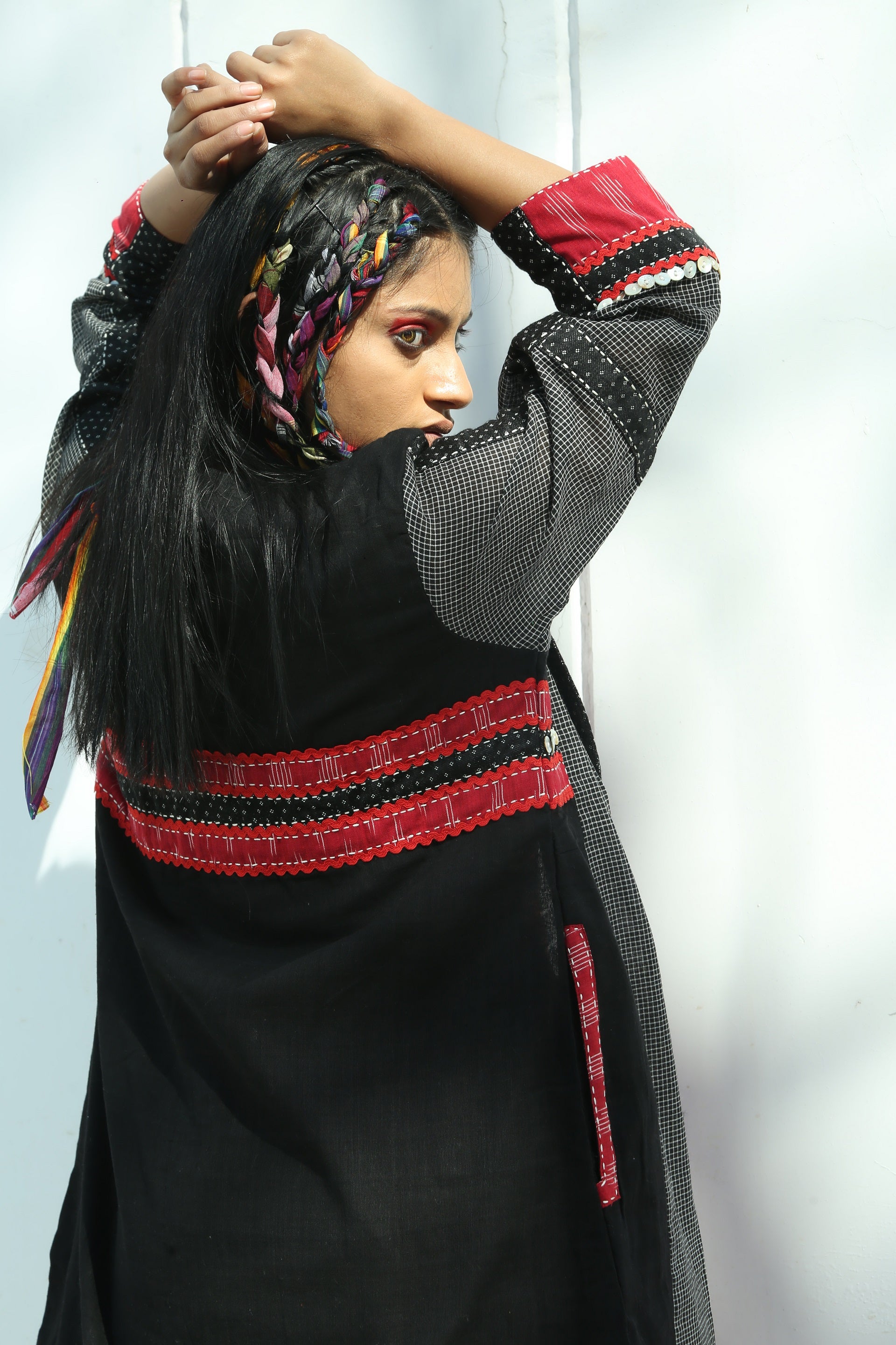 Vidya 2 Piece Jacket Set - Back Image