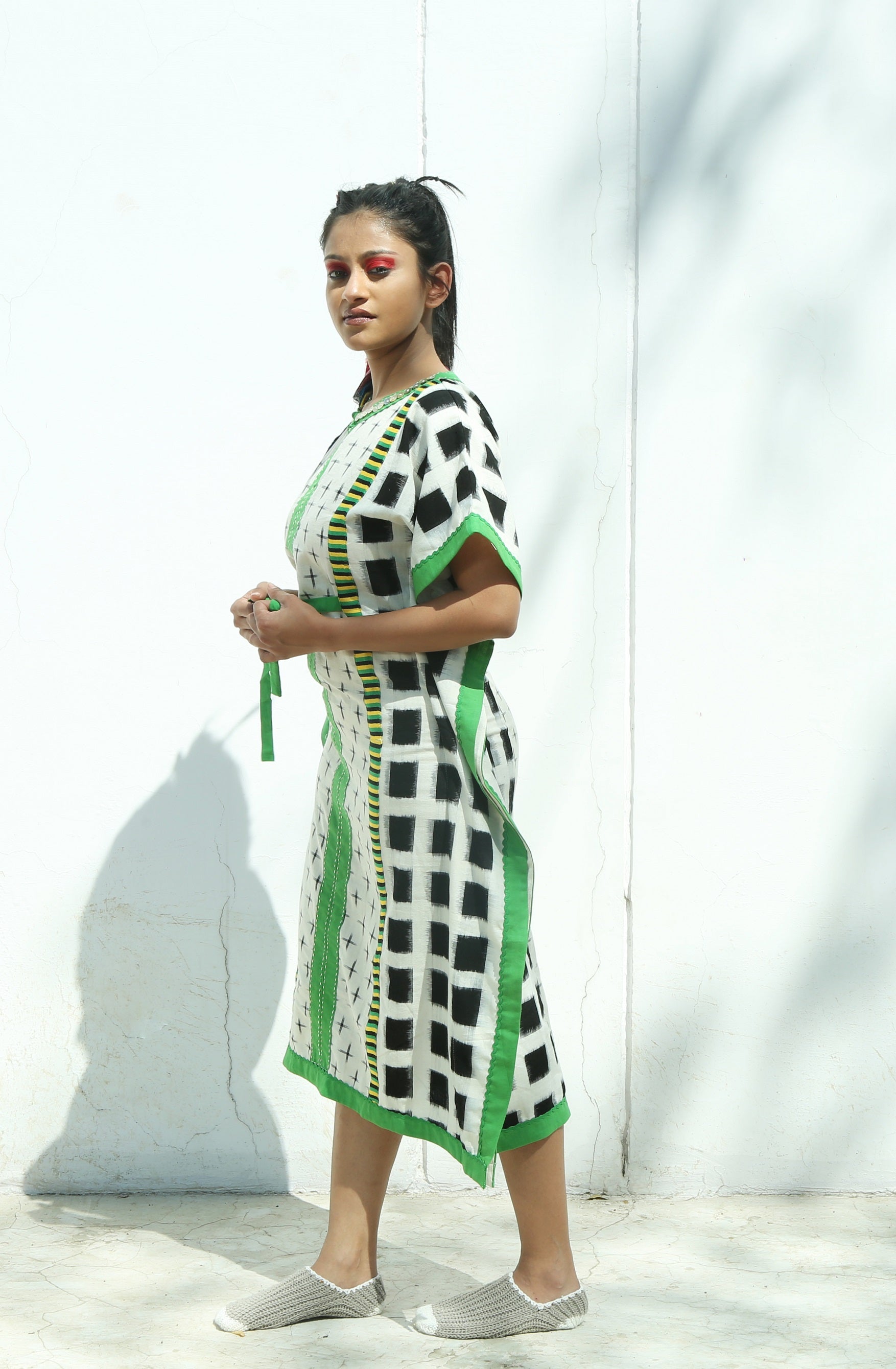 Garima Kaftan Dress - Side Image
