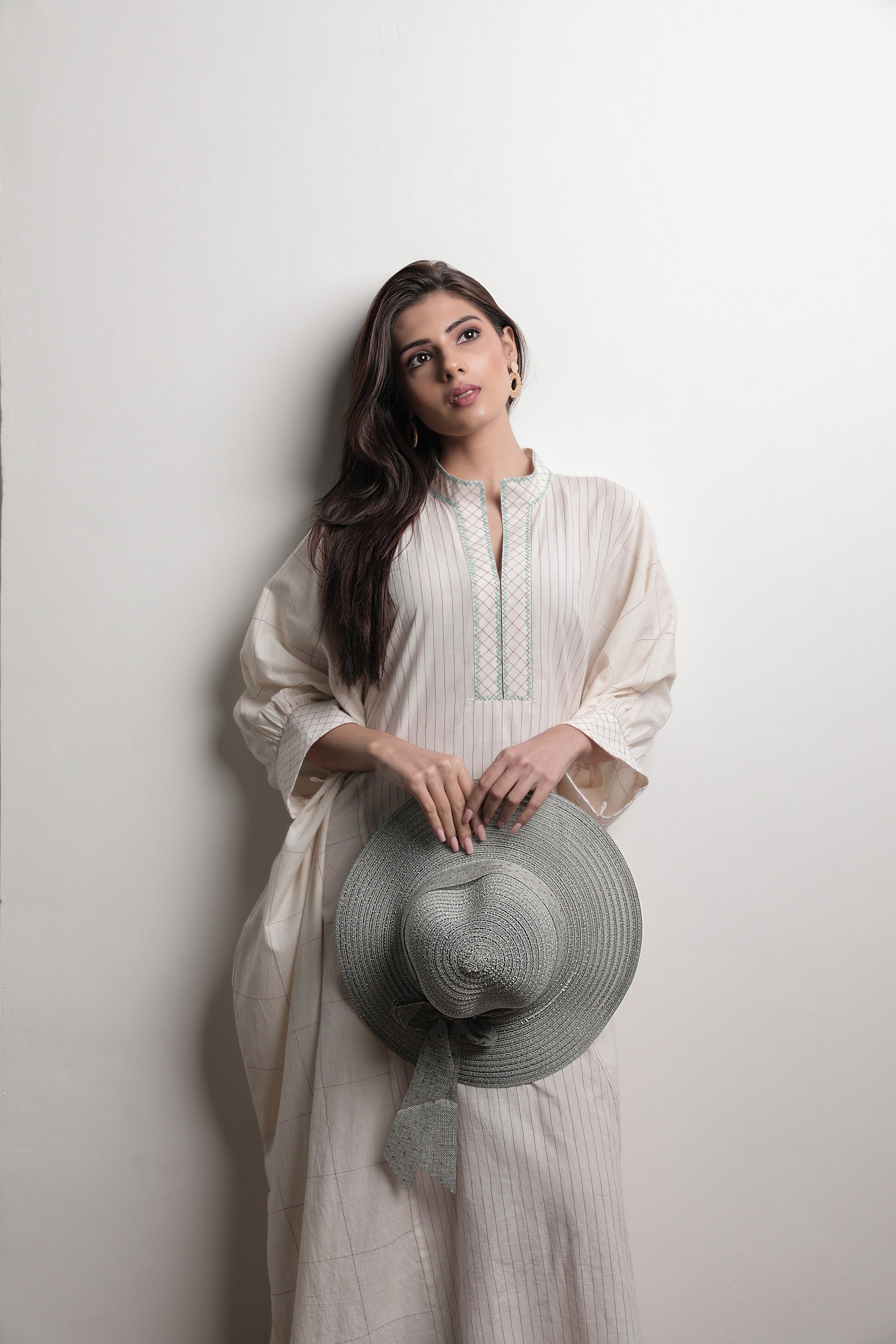 Flax Kaftan - Styled Image