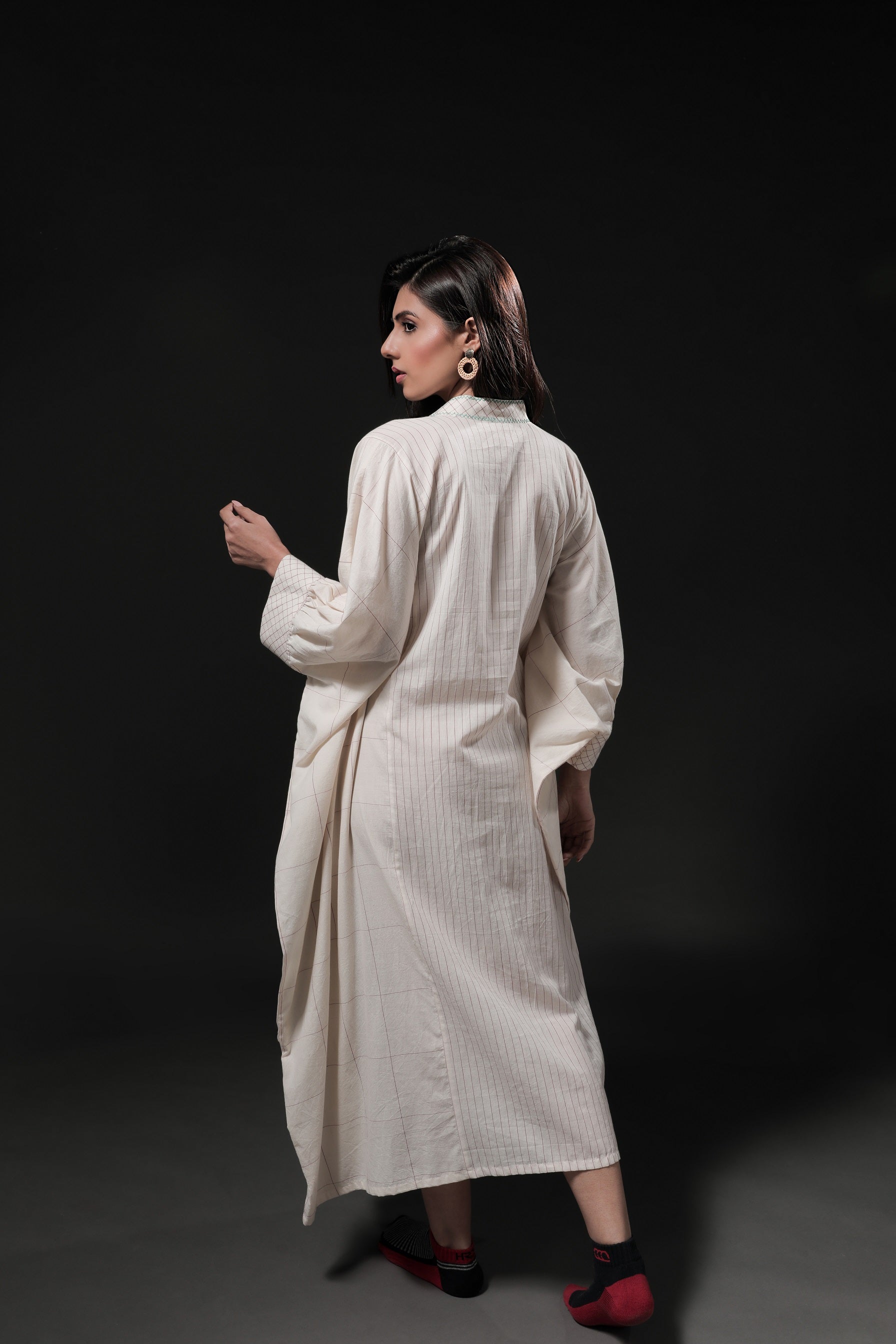 Flax Kaftan - Back Image