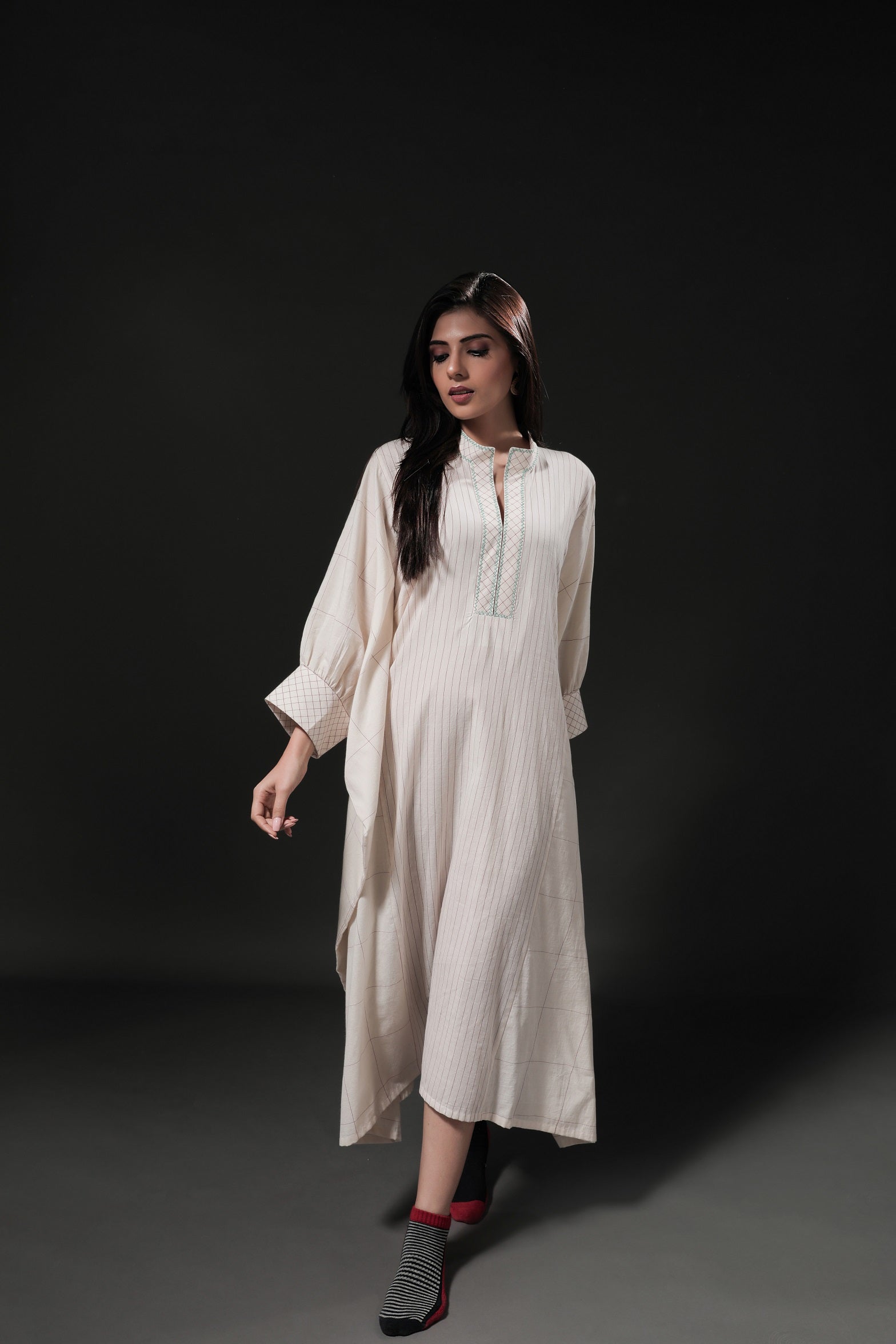 Flax Kaftan - Front Image