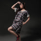 Hollyhock Chequered Dress - Side Detail Image