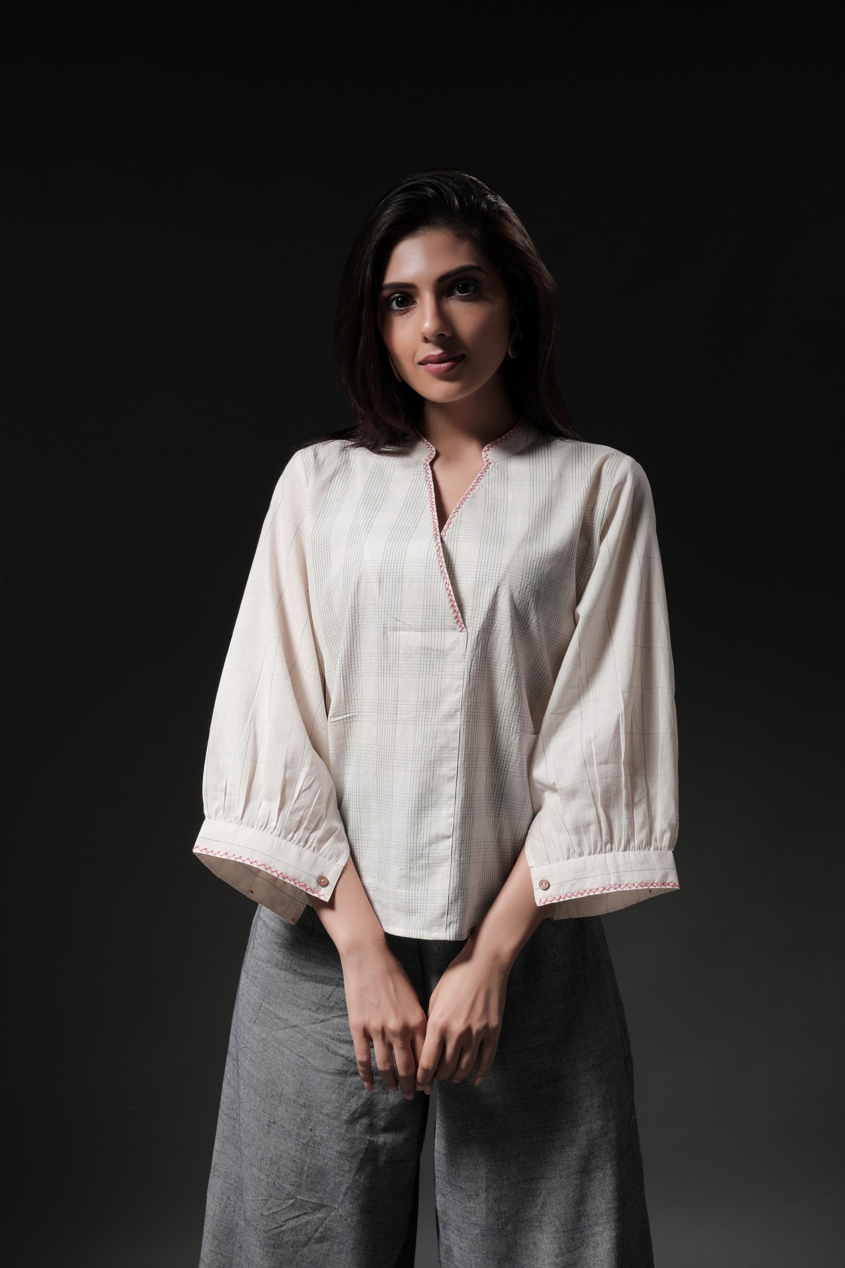 Bluebell Loose Fit Shirt - Front Image