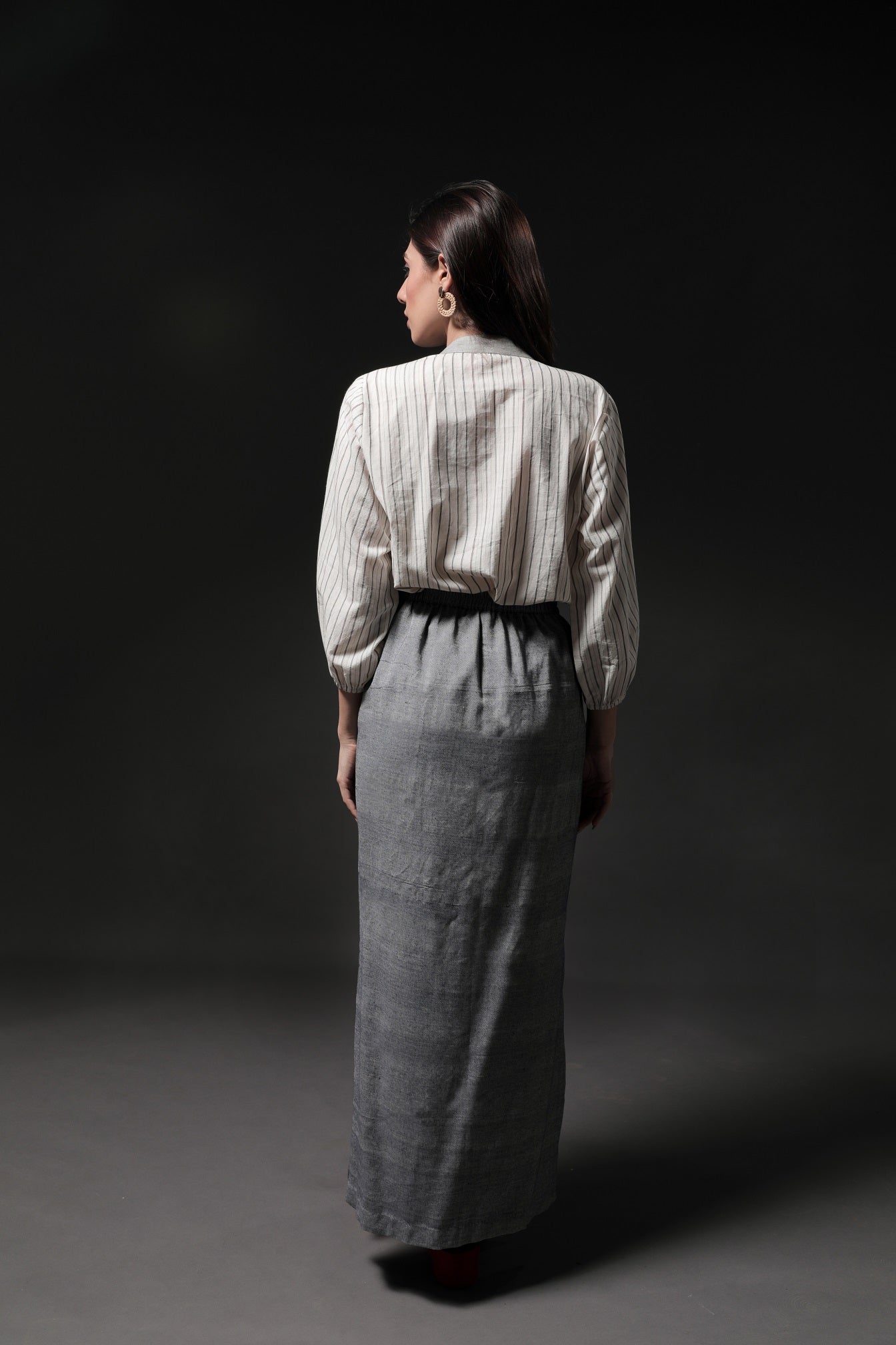 Murraya Round Neck Shirt - Back Image