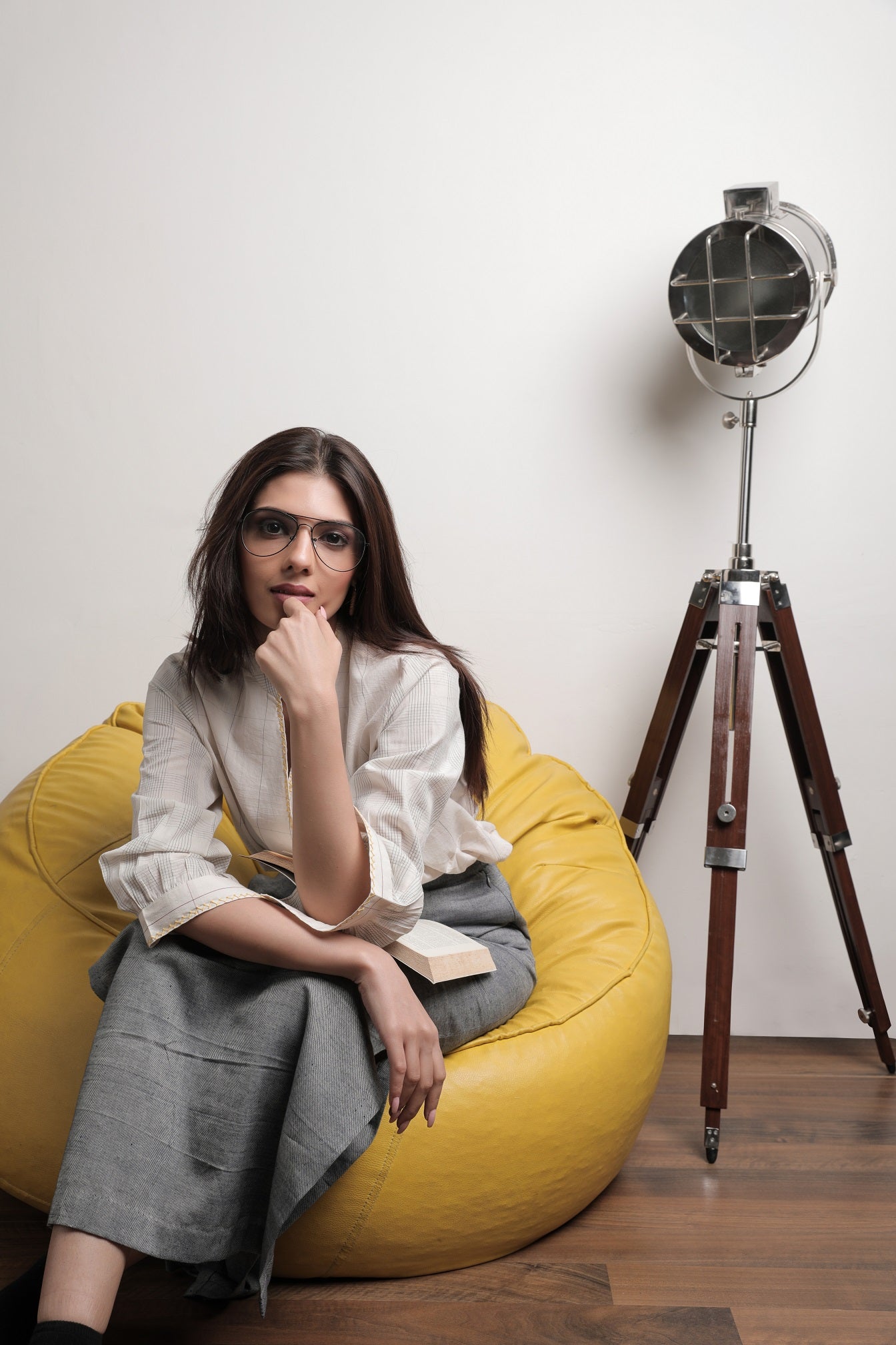 Dandellion Loose Fit Shirt - Styled Image