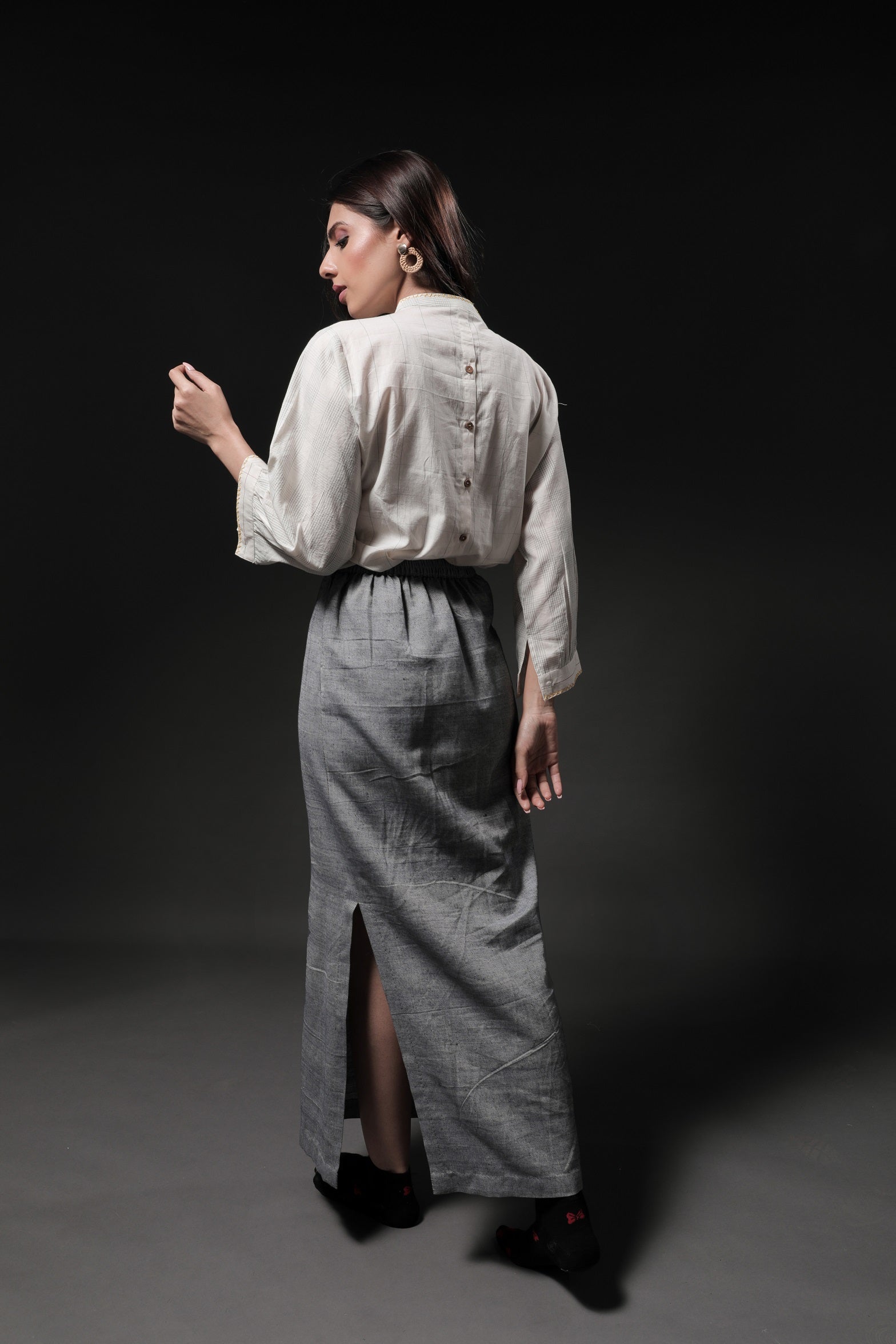 Dandellion Loose Fit Shirt - Back Image